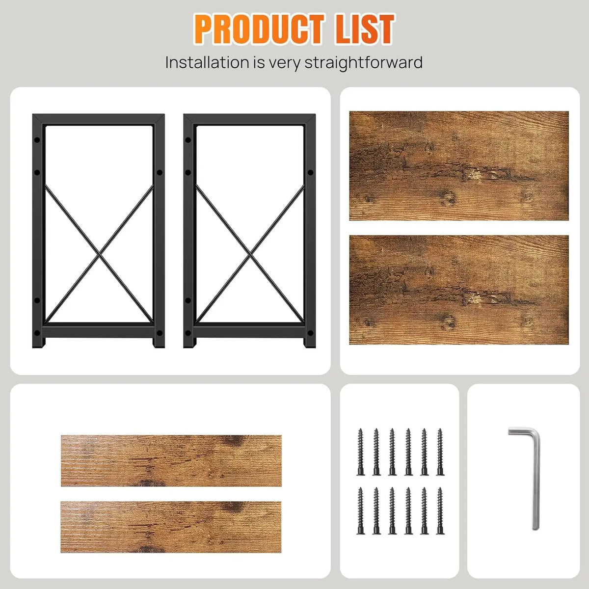 2-Tier Kitchen Countertop Organiser – Heavy-Duty Storage Shelf with Metal Frame