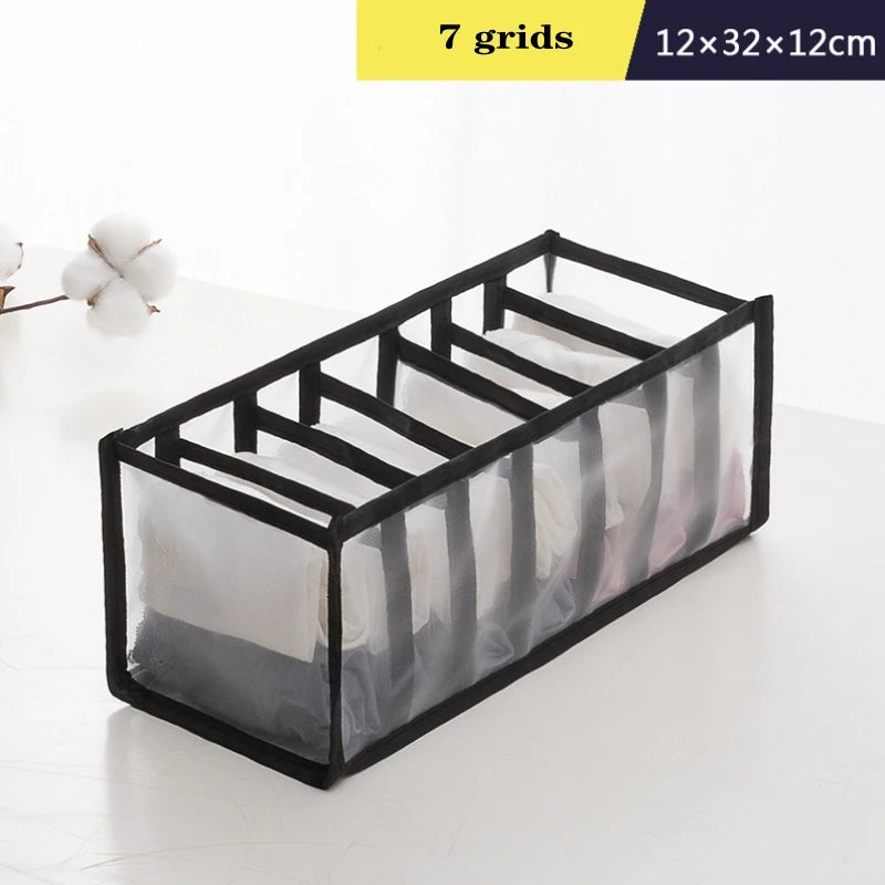 Clothes Drawer Organizer Set – Underwear, Socks, Bras & Jeans Storage Boxes