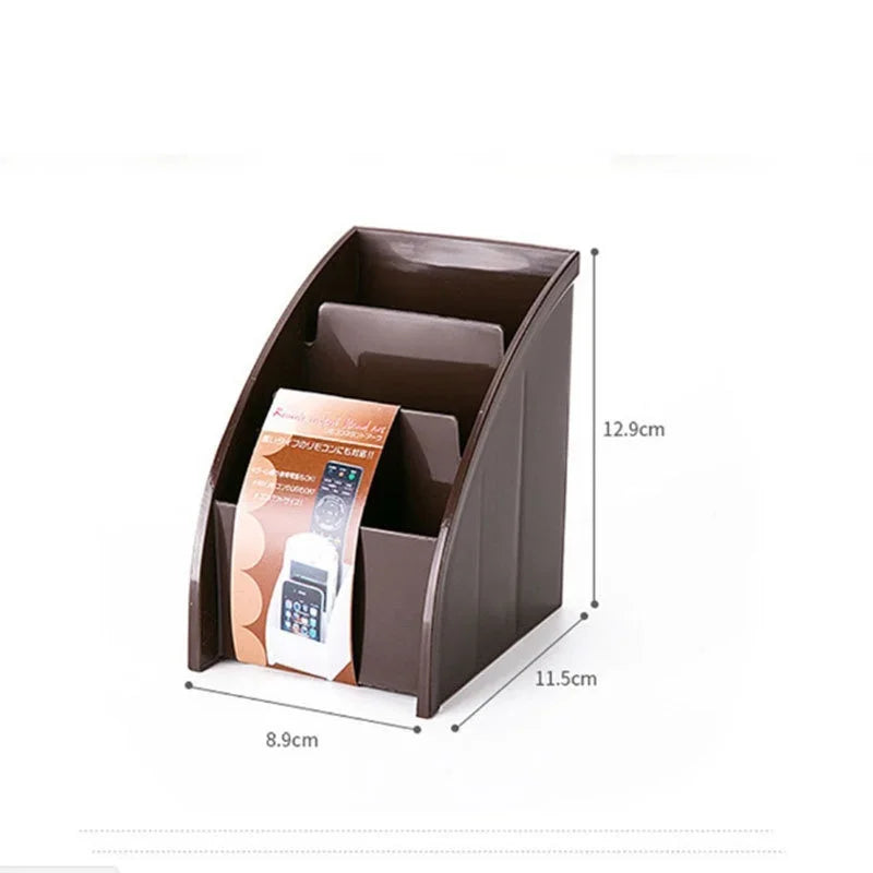 Lounge Storage Remote Control Organiser – Desktop Holder & Mobile Phone Stand