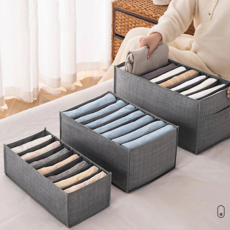 Foldable Storage Organizers – 1/2PCS Underwear, Bra, Socks & Panties Storage Boxes