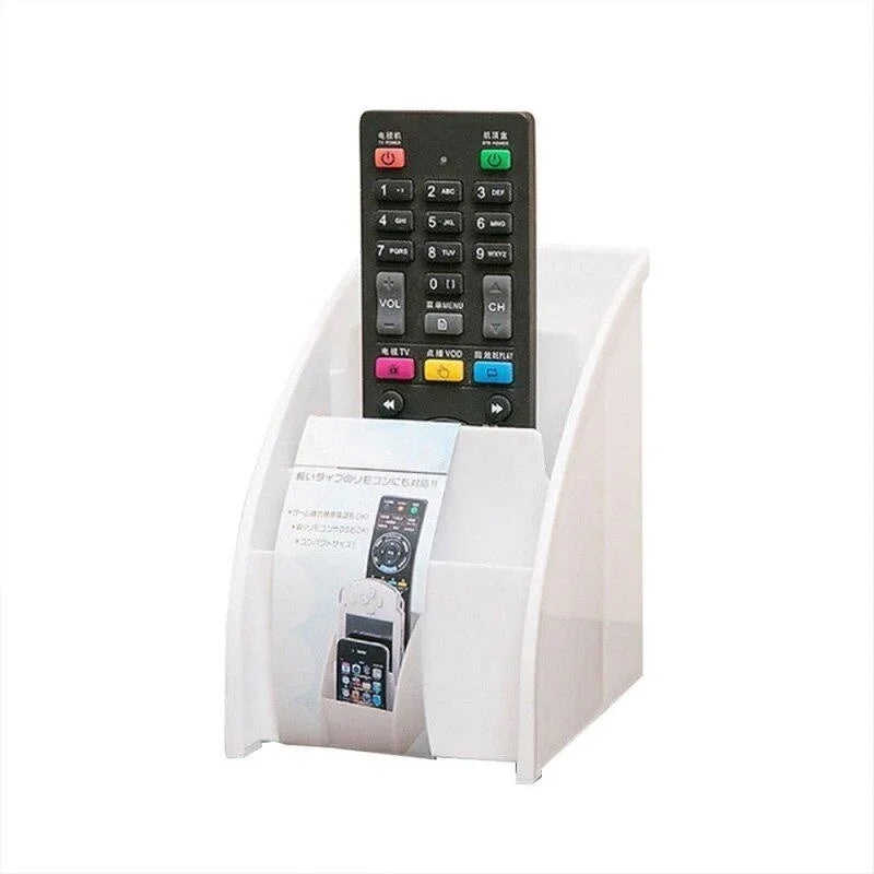 Lounge Storage Remote Control Organiser – Desktop Holder & Mobile Phone Stand