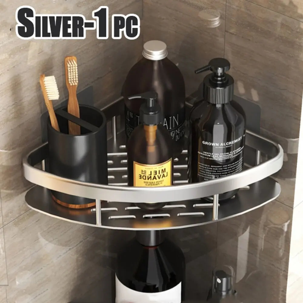 Bathroom Wall Organiser – Shower Storage Rack for Shampoo, Soap & Bathroom Essentials