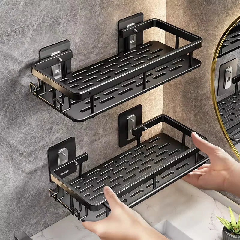 Bathroom Wall Organiser – Shower Storage Rack for Shampoo, Soap & Bathroom Essentials