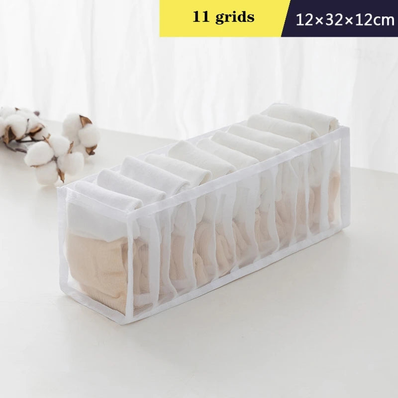 Clothes Drawer Organizer Set – Underwear, Socks, Bras & Jeans Storage Boxes