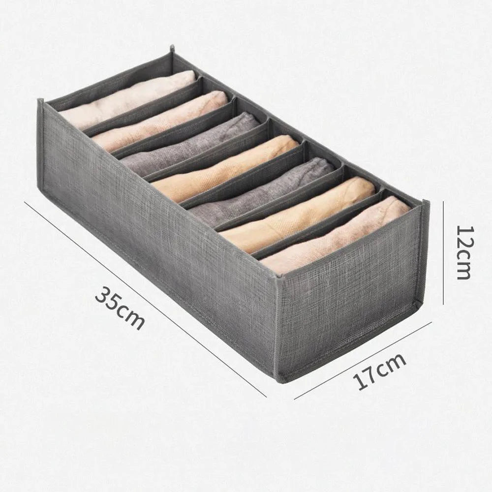 Foldable Storage Organizers – 1/2PCS Underwear, Bra, Socks & Panties Storage Boxes