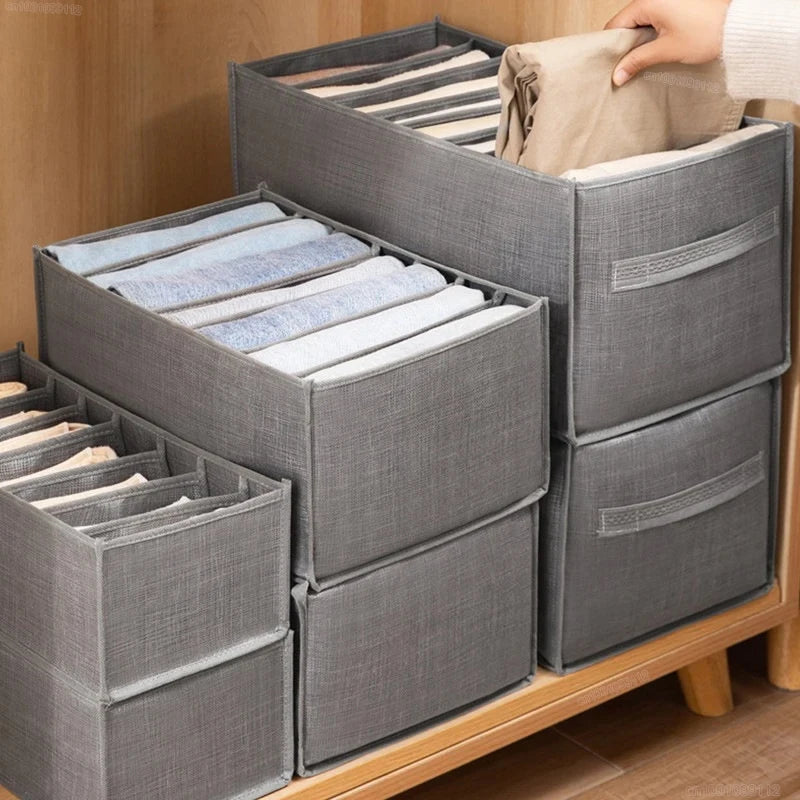 Foldable Storage Organizers – 1/2PCS Underwear, Bra, Socks & Panties Storage Boxes