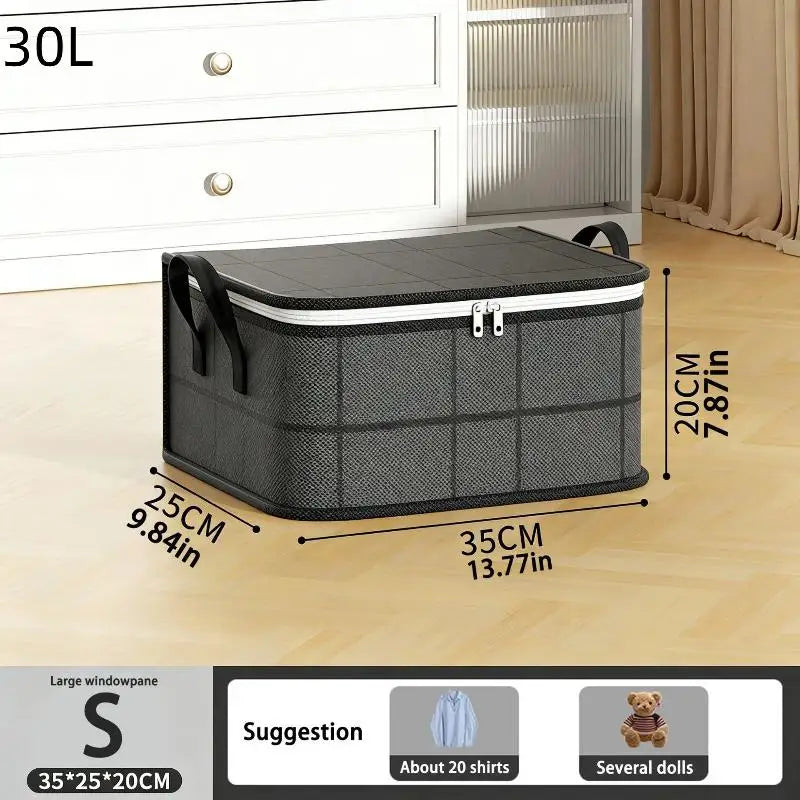 Home Storage Organiser – Large Foldable Bag for Clothes, Bedding & Blankets