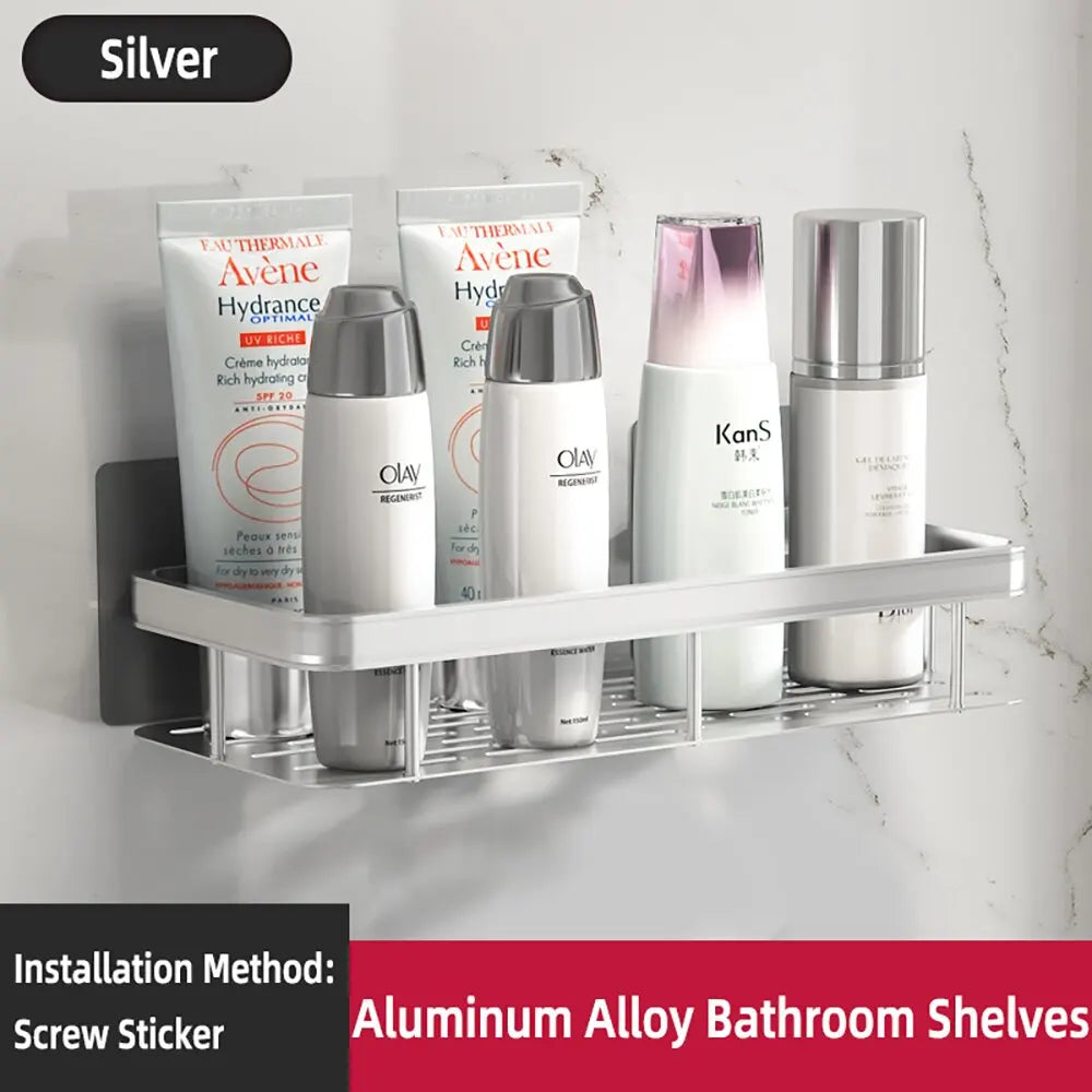 Bathroom Wall Organiser – Shower Storage Rack for Shampoo, Soap & Bathroom Essentials