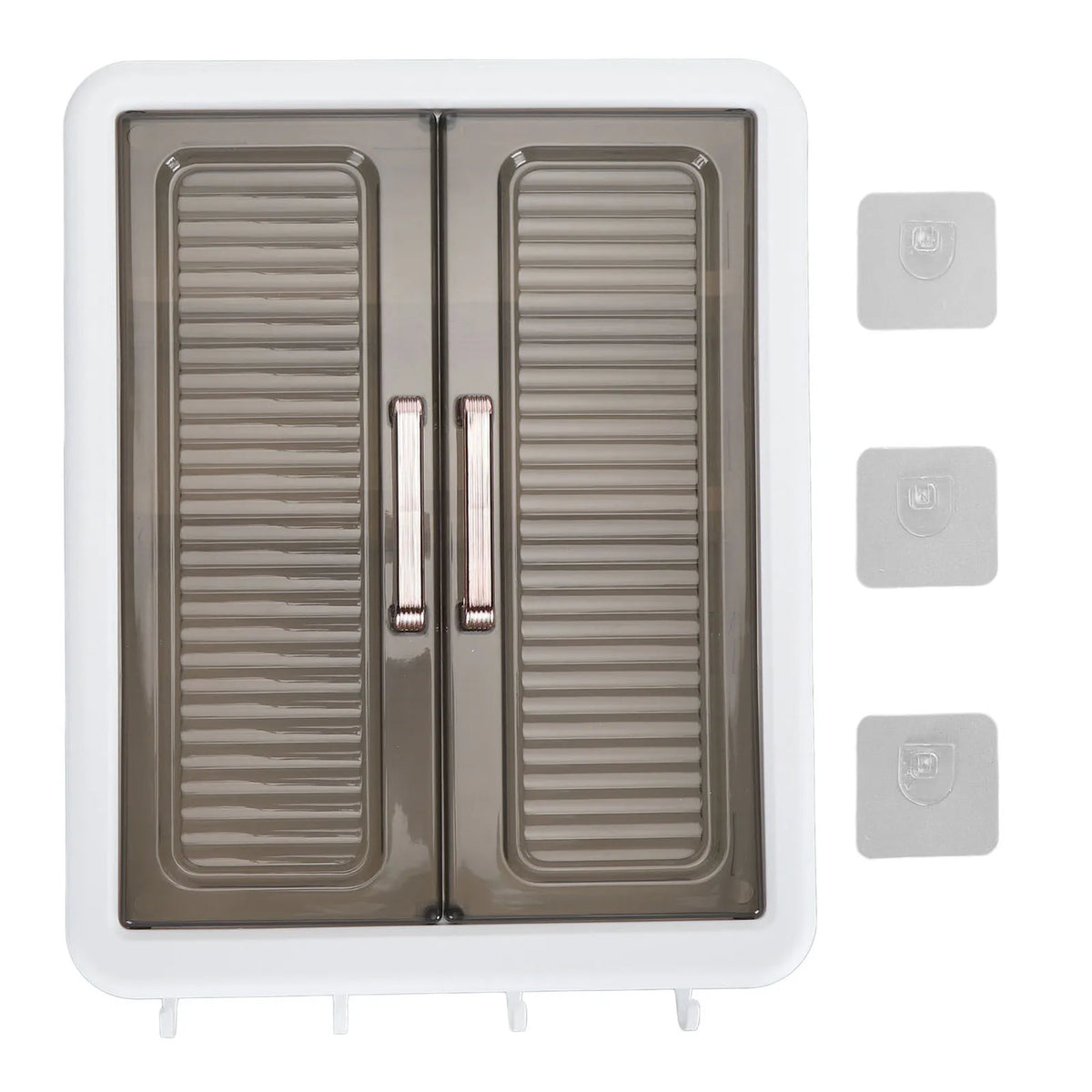 Bathroom Storage Cabinet – Wall Mounted Double Door Makeup & Cosmetic Organiser