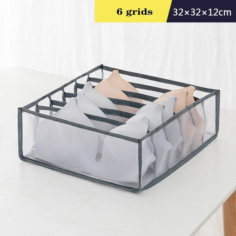 Clothes Drawer Organizer Set – Underwear, Socks, Bras & Jeans Storage Boxes