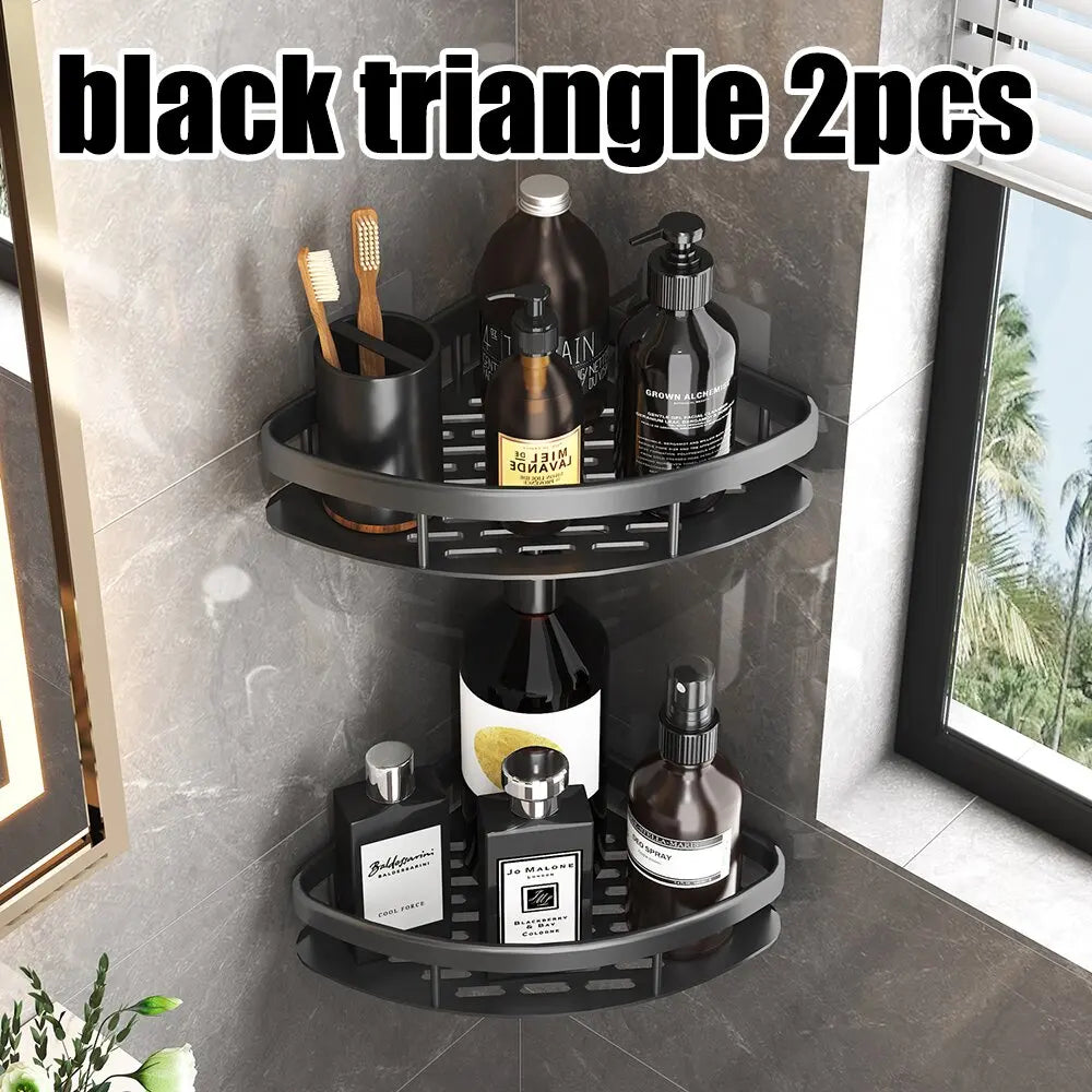 Bathroom Wall Organiser – Shower Storage Rack for Shampoo, Soap & Bathroom Essentials