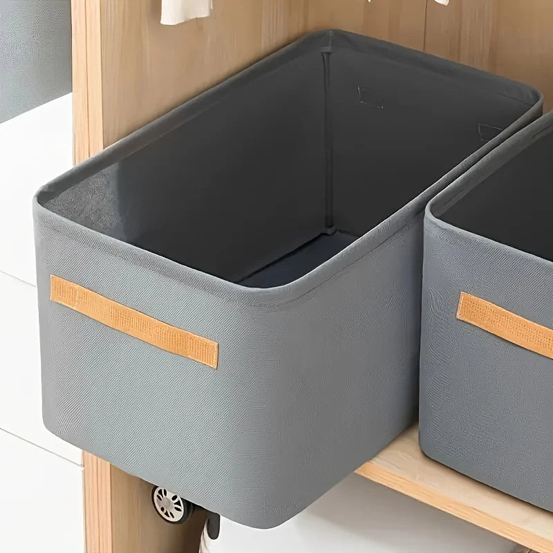 Clothes Storage Organiser – Foldable Wardrobe Storage Box for Jeans, Trousers, Sweaters & Clothing