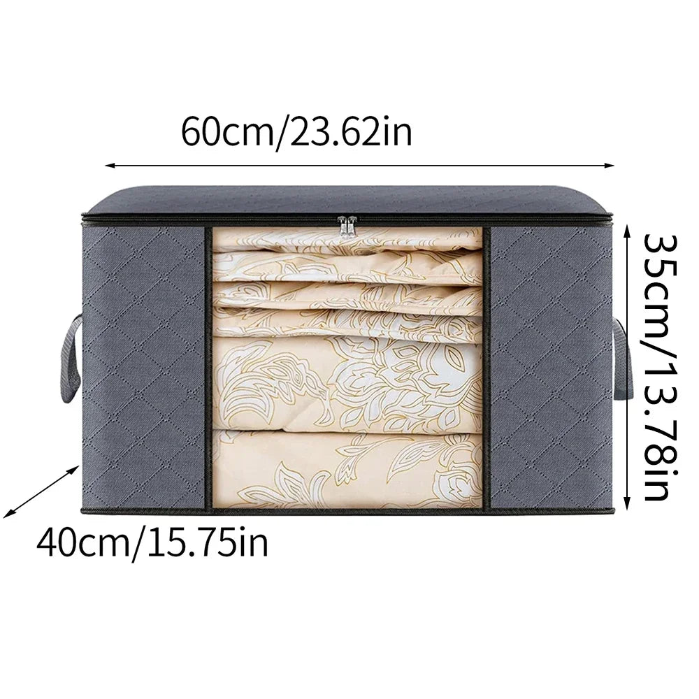 Storage Organiser Bag – Quilt, Bedding & Clothing Storage Bag for Home Organisationox, supplies
