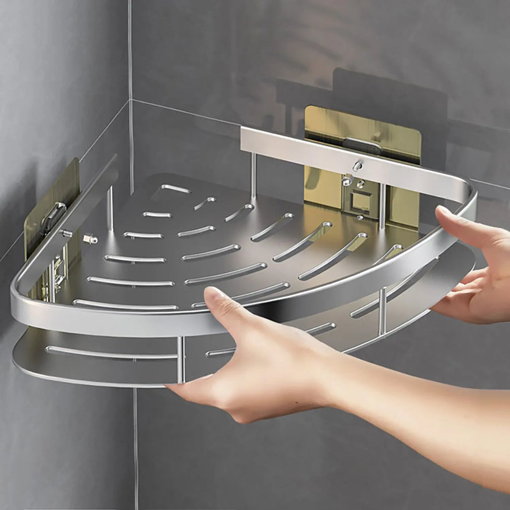 Bathroom Wall Organiser – Shower Storage Rack for Shampoo, Soap & Bathroom Essentials
