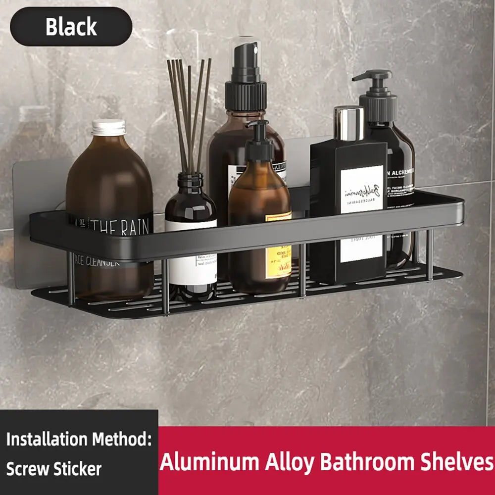 Bathroom Wall Organiser – Shower Storage Rack for Shampoo, Soap & Bathroom Essentials
