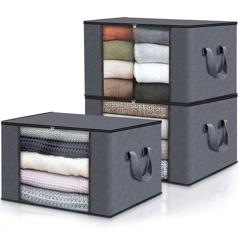 Storage Organiser Bag – Quilt, Bedding & Clothing Storage Bag for Home Organisationox, supplies