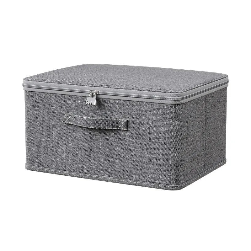 Storage Organiser Box – 1/3PCS Foldable Fabric Clothes Storage Container with Wheels